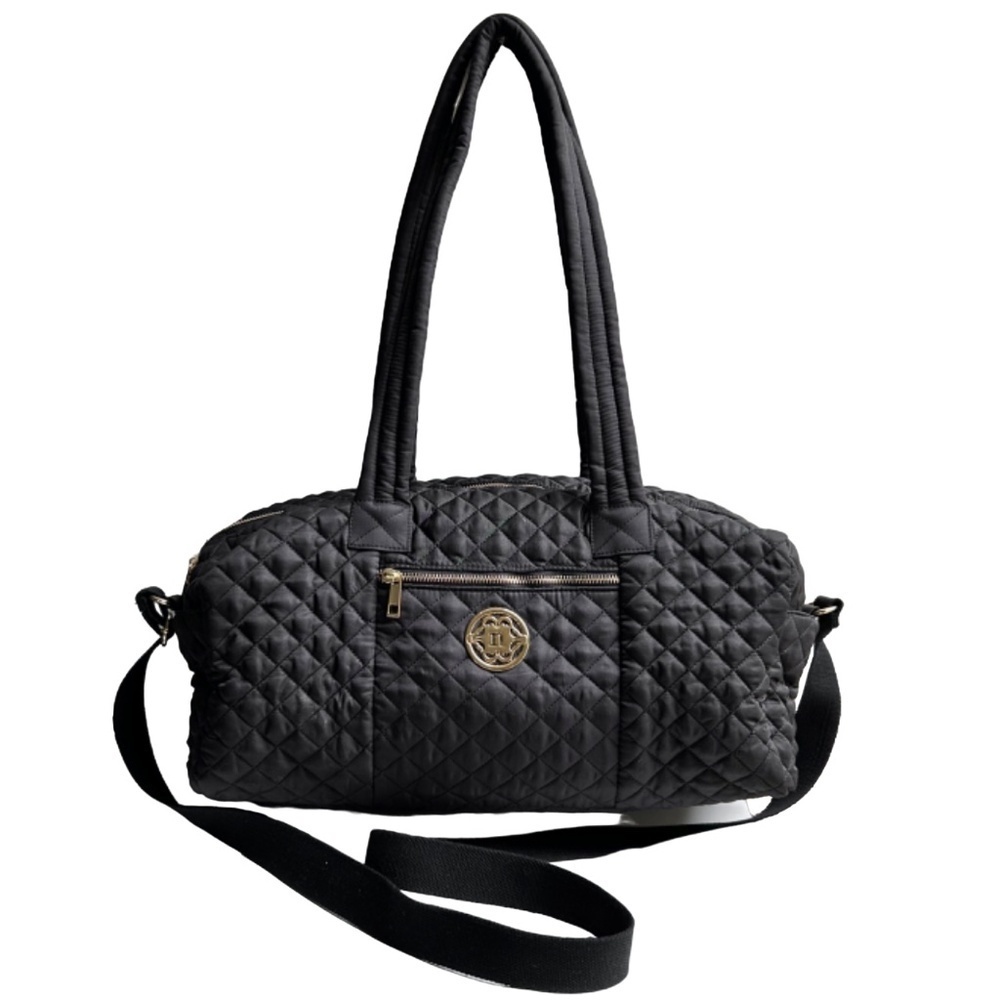 Nanette Lapore Large Quilted Crossbody Travel Overnight Satchel Bag NWOT
